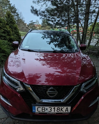 Nissan Qashqai cena 86500 przebieg: 80221, rok produkcji 2018 z Bydgoszcz małe 92